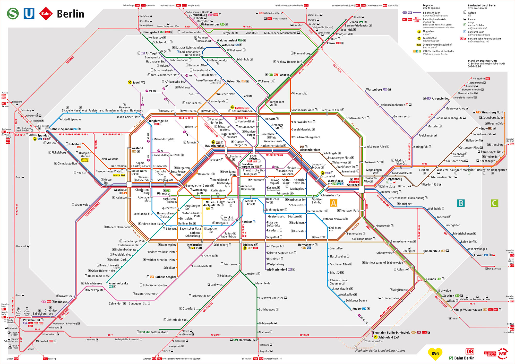 Карта метро берлина интерактивная