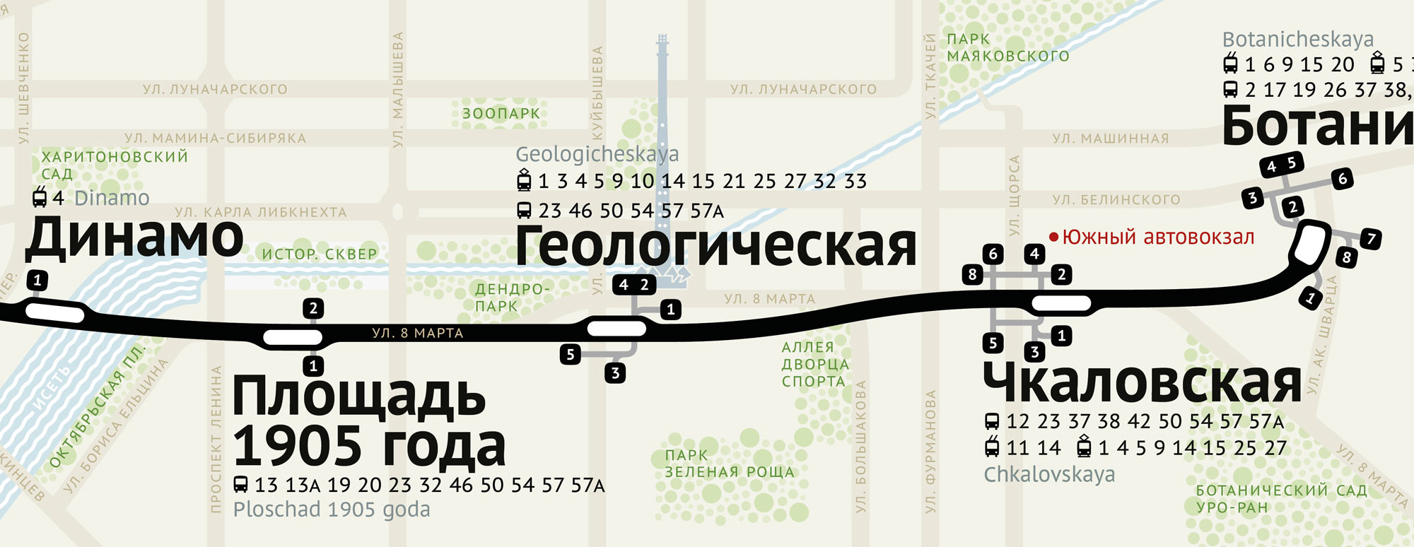 метро ботаническая екатеринбург